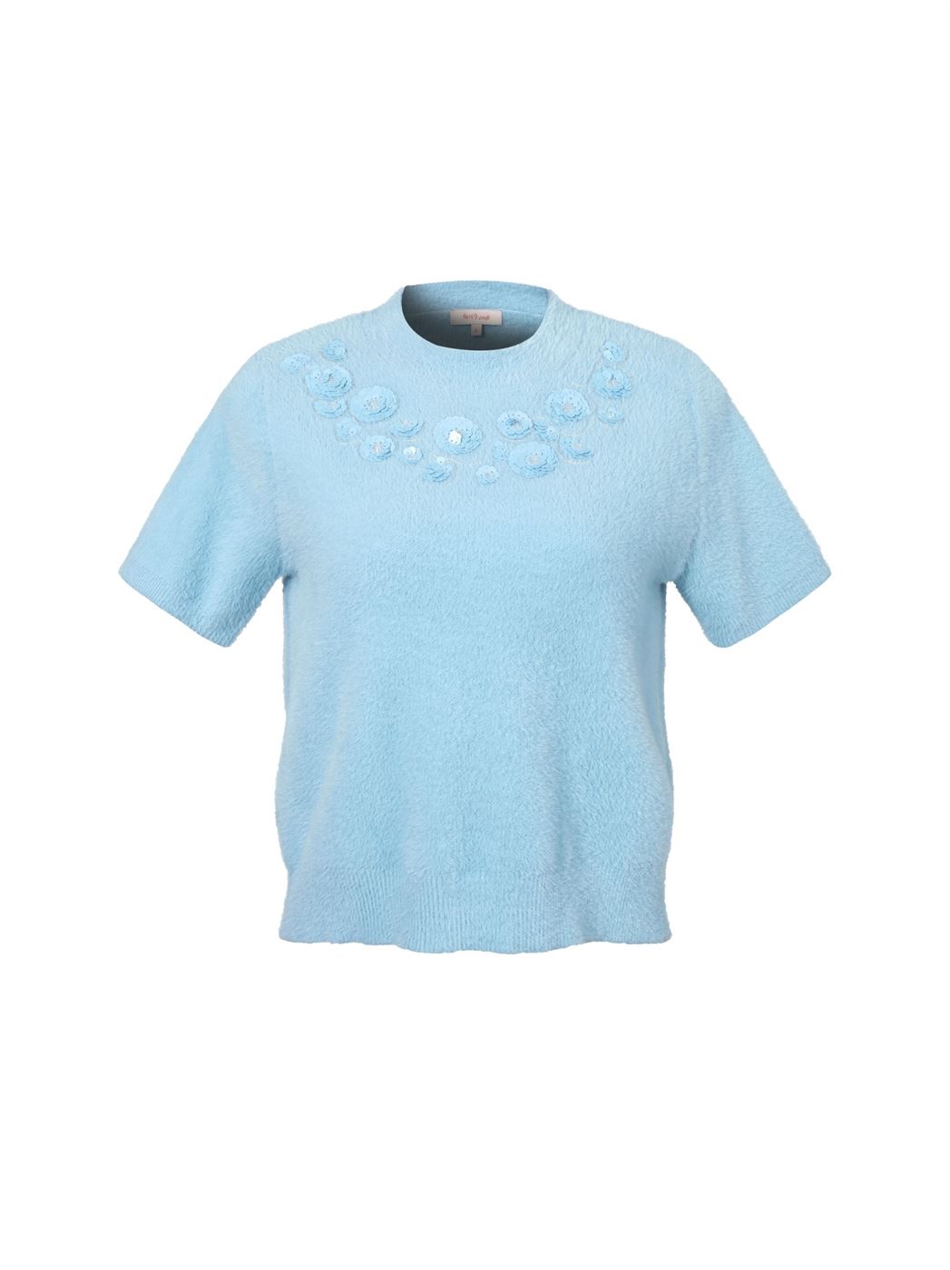 Embellished Knit Top - Femi9 EG