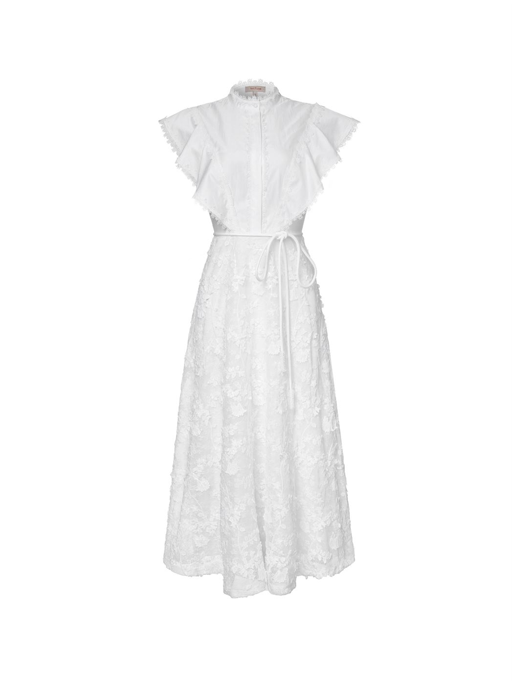 Statement Cape Sleeves Dress - Femi9 EG