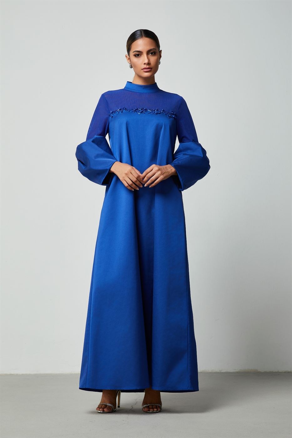 Balloon Sleeves Dress - Femi9 EG