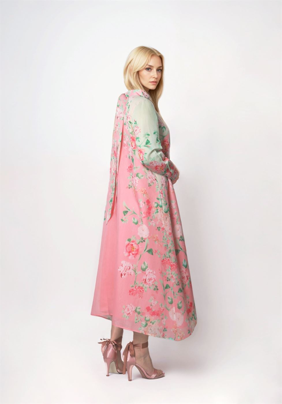 Printed Loose-Cut Kaftan - Femi9 EG