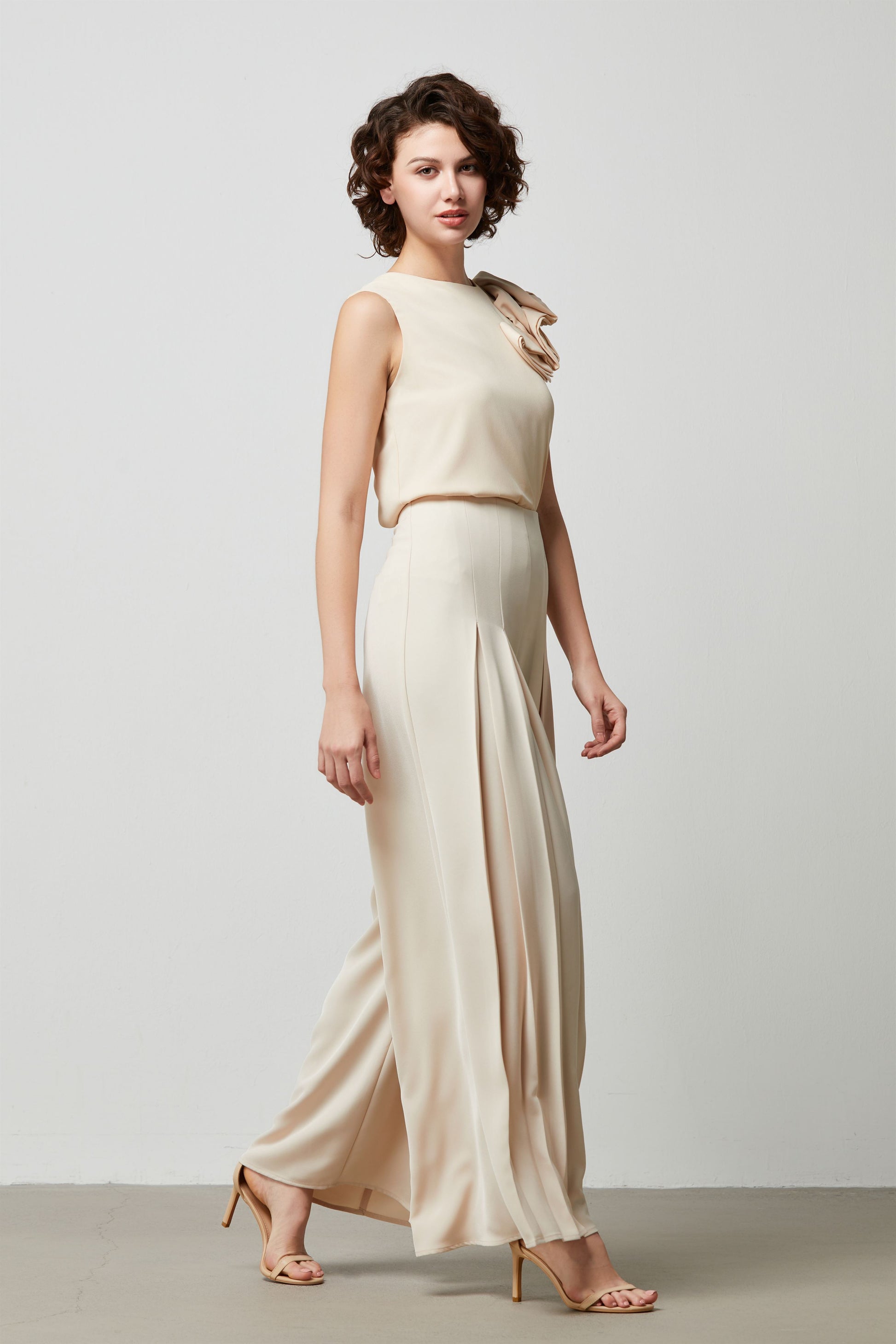 Pleats Wide Pants - Femi9 EG