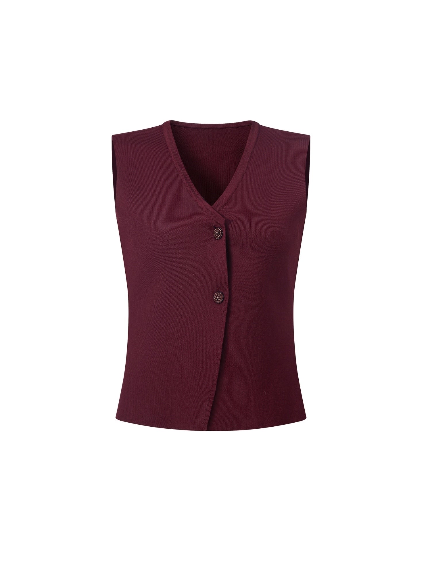 V Neck Knit Top - Femi9 EG