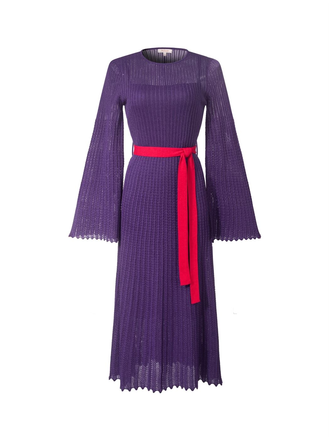 Pleated Knit Dress - Femi9 EG