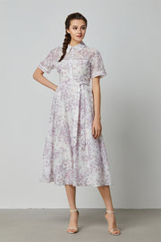 A-Line Printed Dress - Femi9 EG