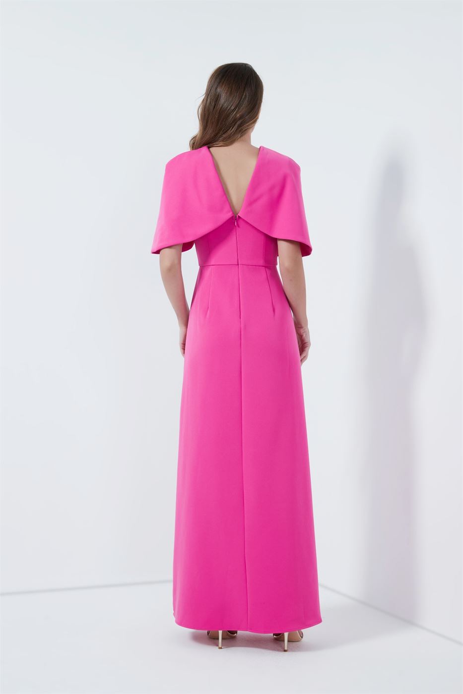 V Neckline Dress - Femi9 EG