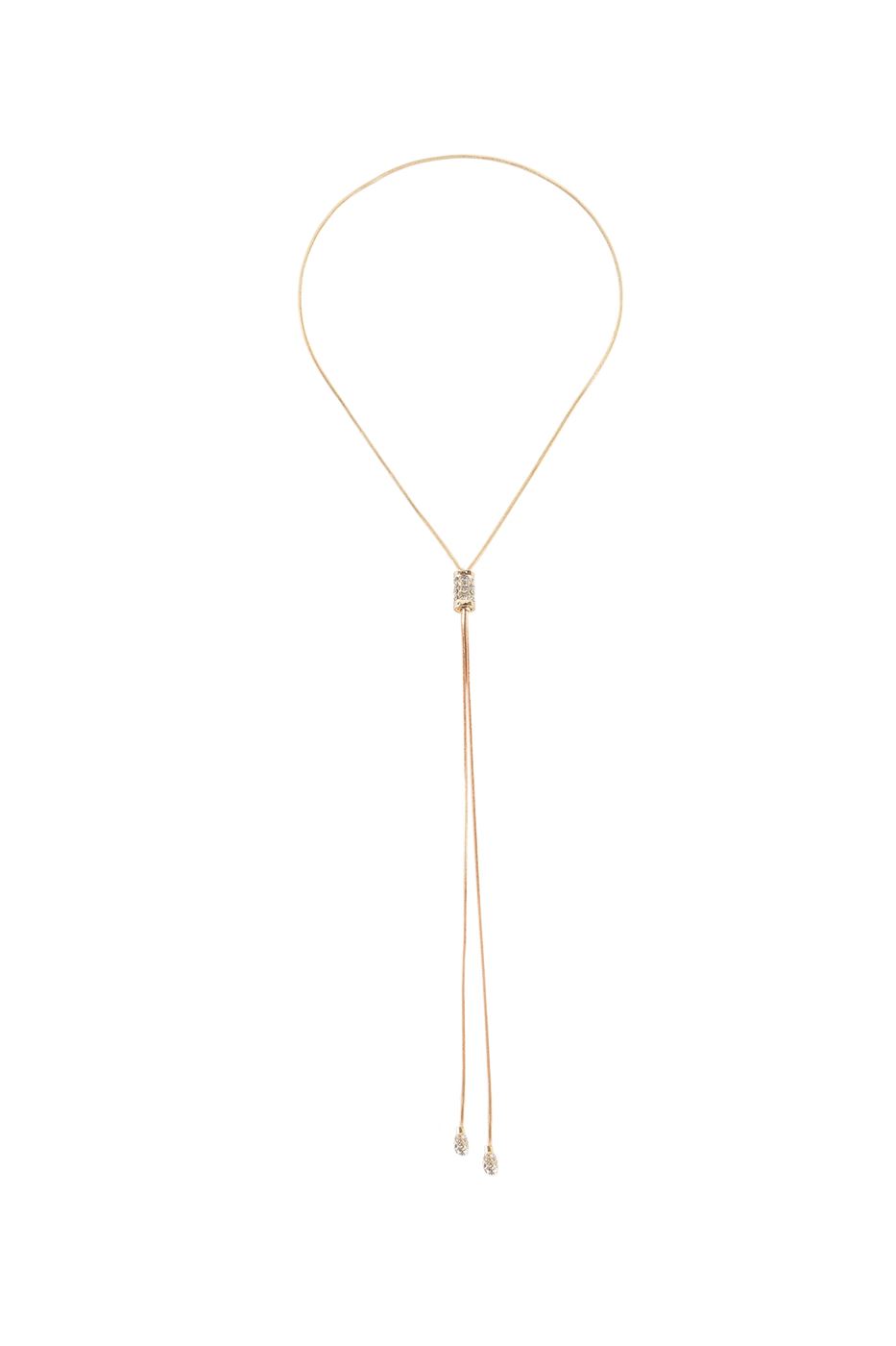 Necklace Long Length Gold Tone - Femi9 EG
