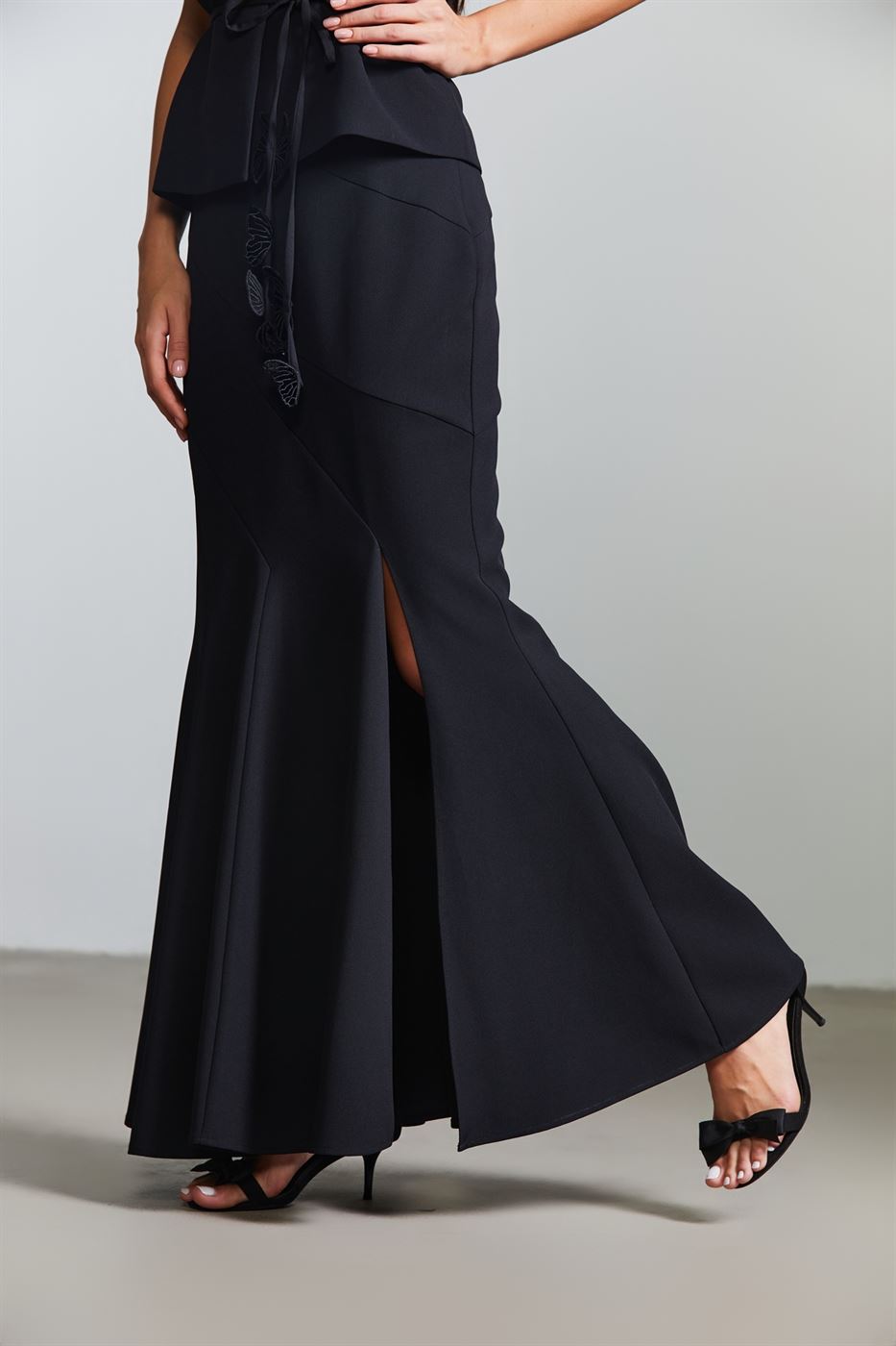 Mid Waist Asymmetrical Skirt - Femi9 EG