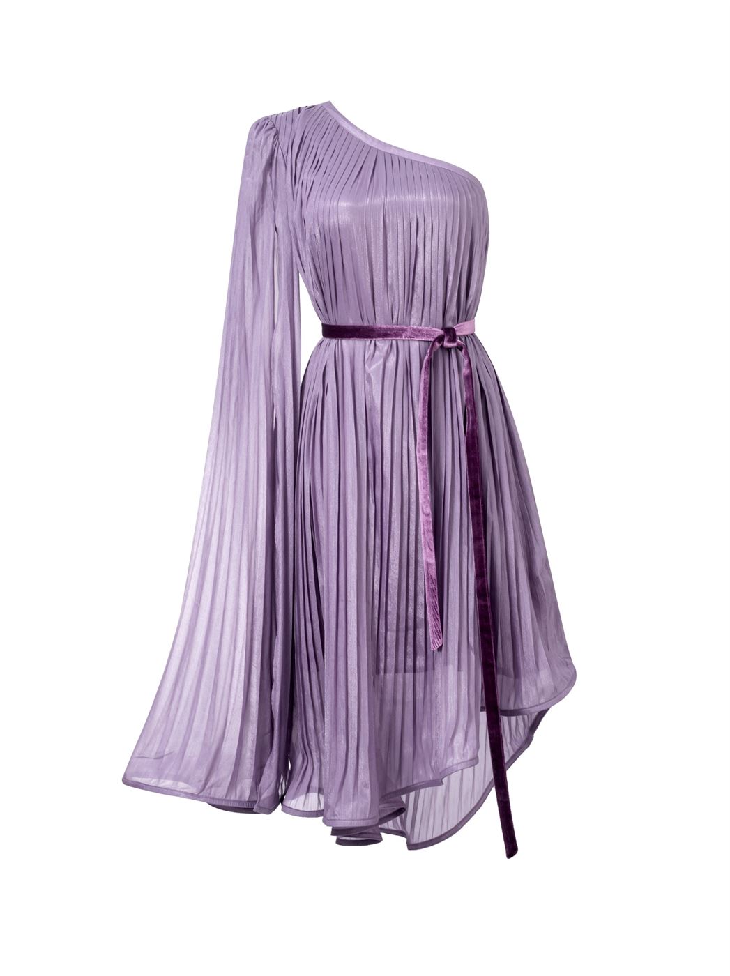 Asymmetrical Pleats Dress - Femi9 EG