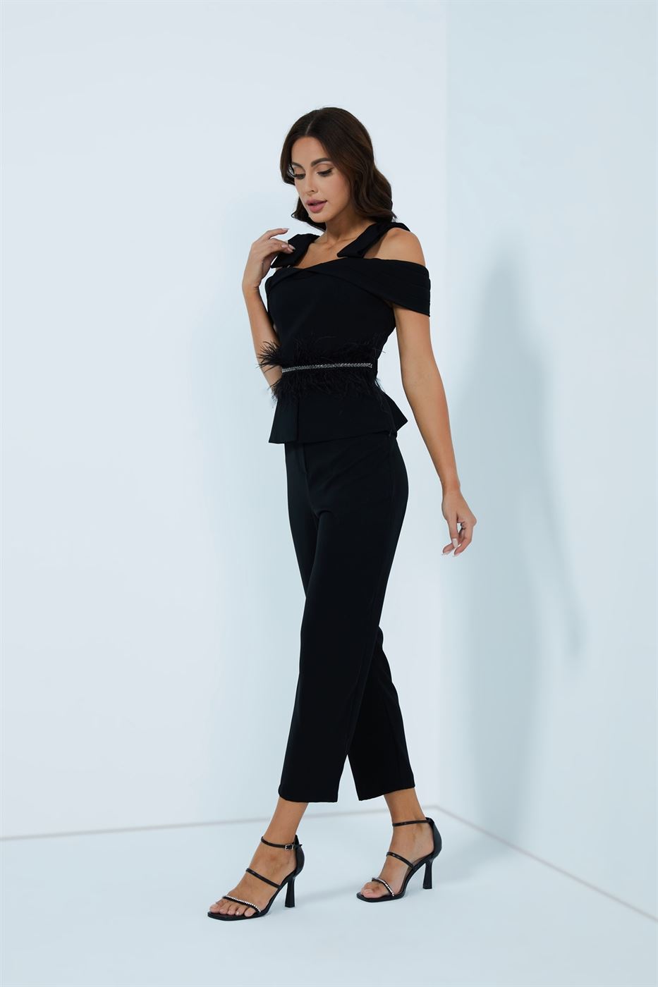Black Tapered Pants - Femi9 EG