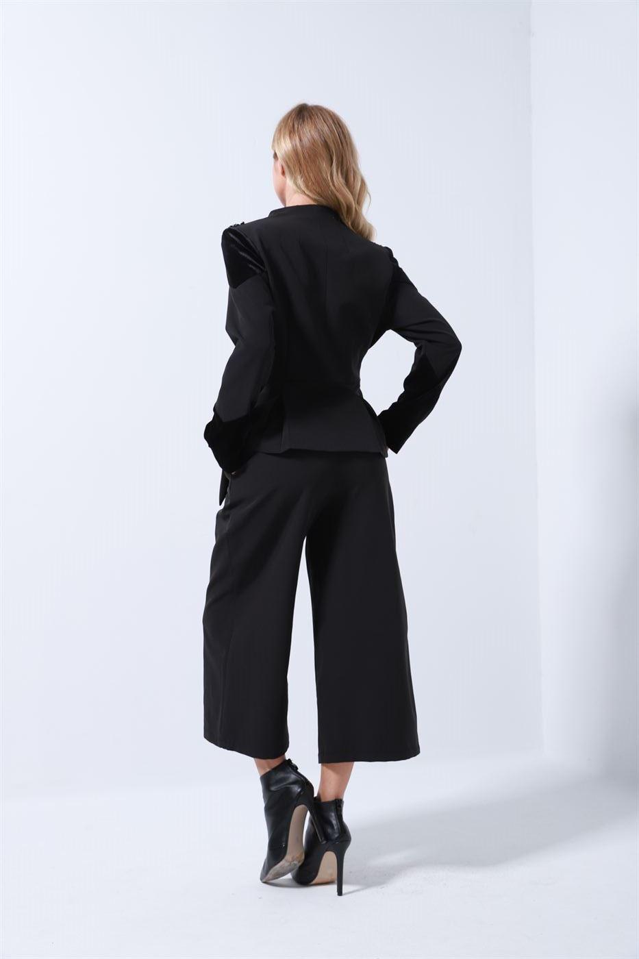 Palazzo Cropped Pants - Femi9 EG