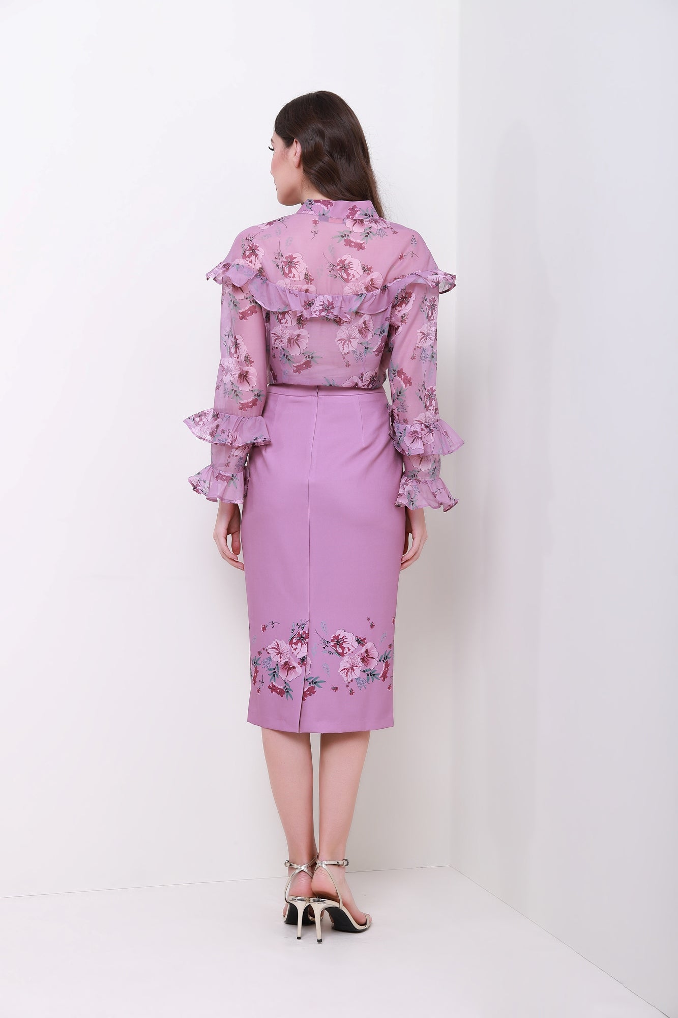 Floral Hem Skirt - Femi9 EG