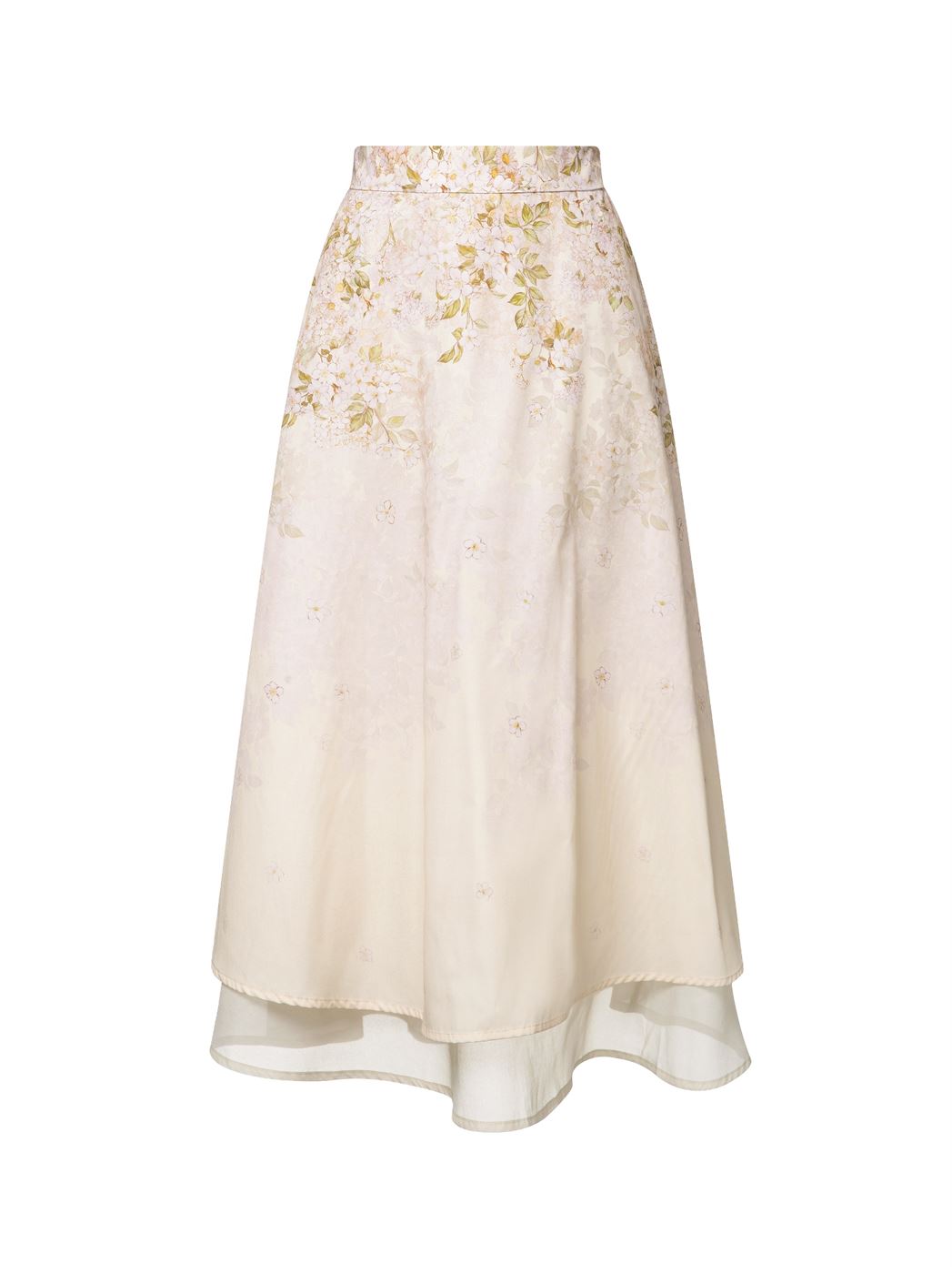 Printed Layered Skirt - Femi9 EG