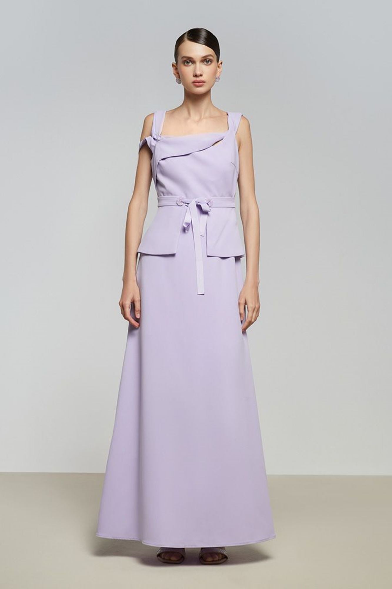 Cross Shoulder Dress - Femi9 EG