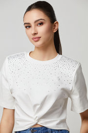 Embellished T-Shirt - Femi9 EG