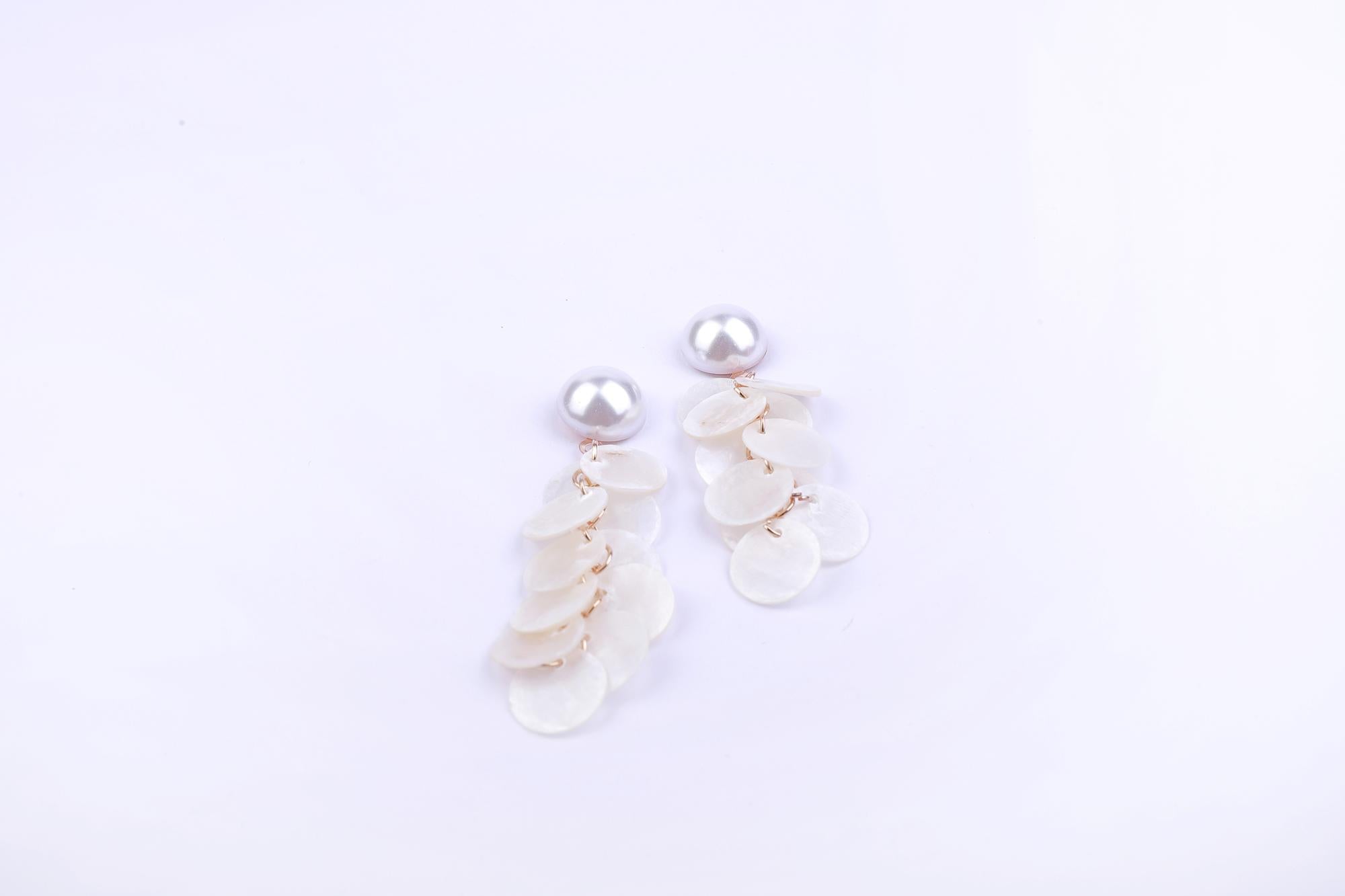 Dropped Circle Earrings - Femi9 EG