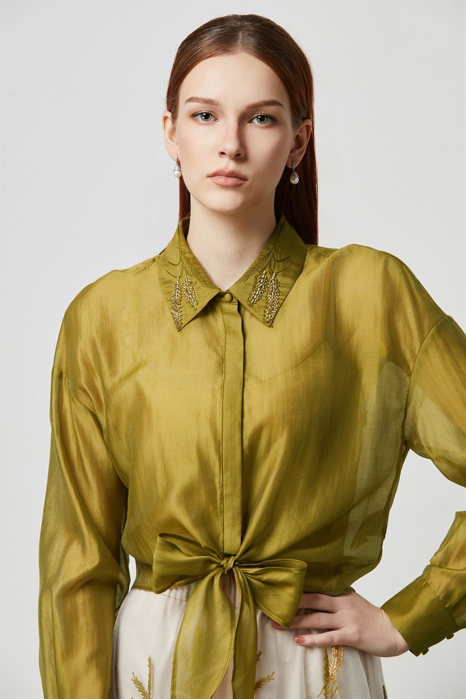 Front Knot Shirt - Femi9 EG