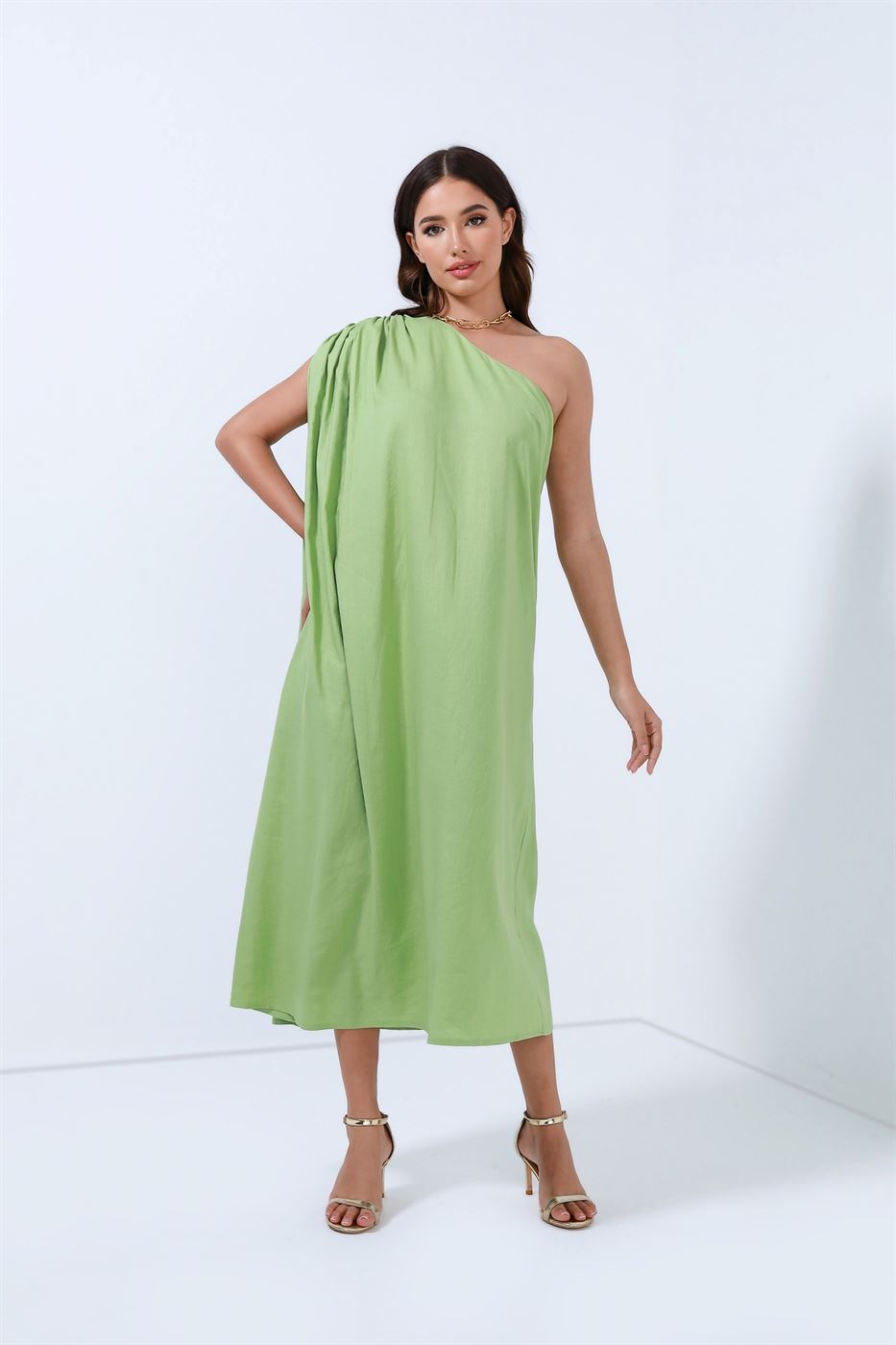 One-Shoulder Dress - Femi9 EG