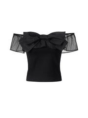 Off Shoulder Fitted Top - Femi9 EG