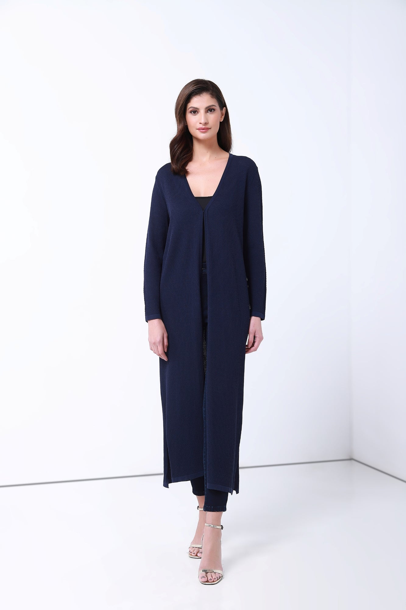 Unique Knitted Design Cardigan - Femi9 EG