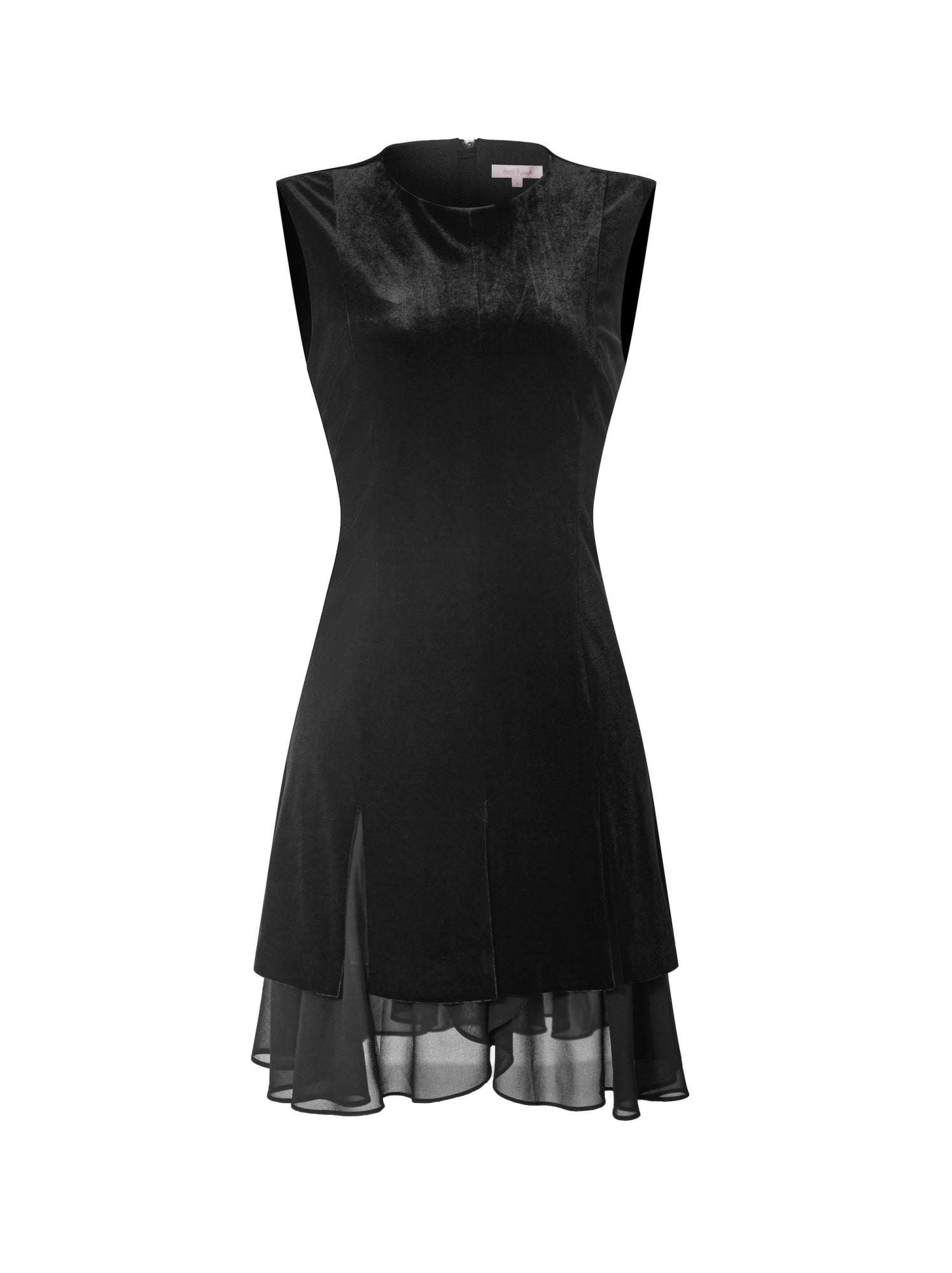 Chiffon Layer Hem Dress - Femi9 EG