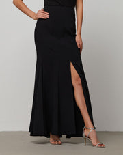 Wavy Hem Maxi Skirt - Femi9 EG
