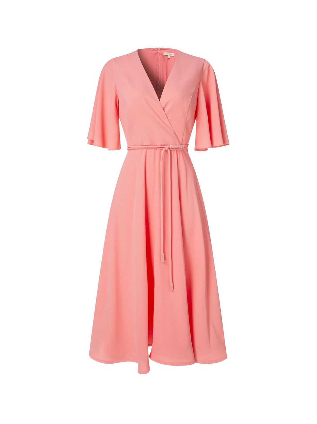 Crepe Wrap Midi Dress - Femi9 EG