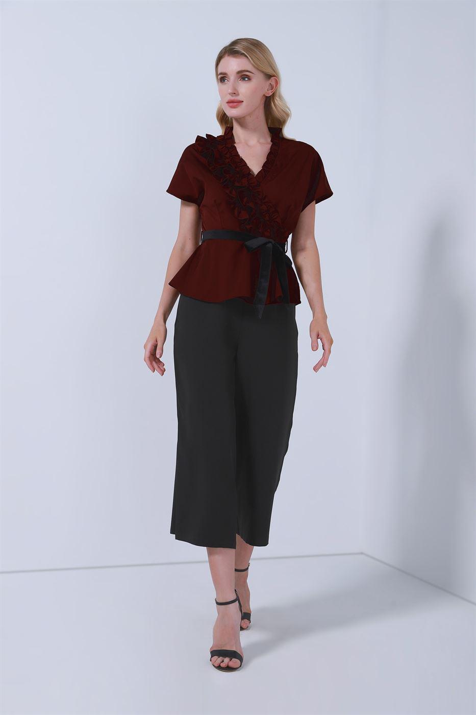 Highwaisted Wide Leg Pants - Femi9 EG