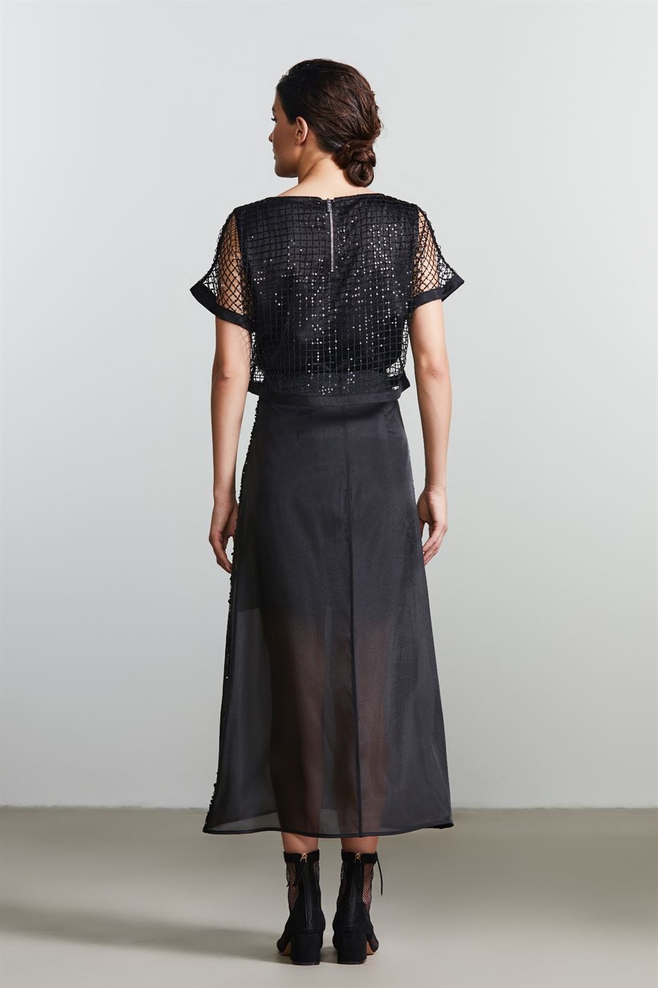 Sheered Organza Skirt - Femi9 EG