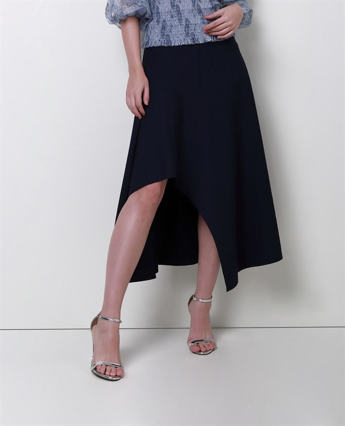 Asymmetrical Ruffled Skirt - Femi9 EG