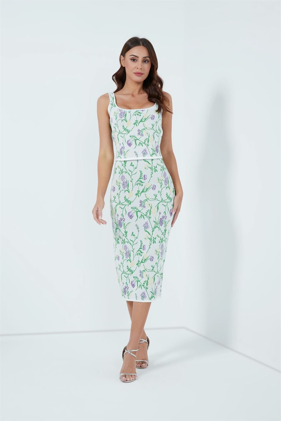 Cropped Jacquard Top - Femi9 EG