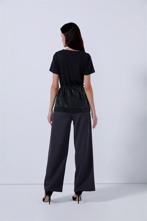 Peplum Jersey Top - Femi9 EG