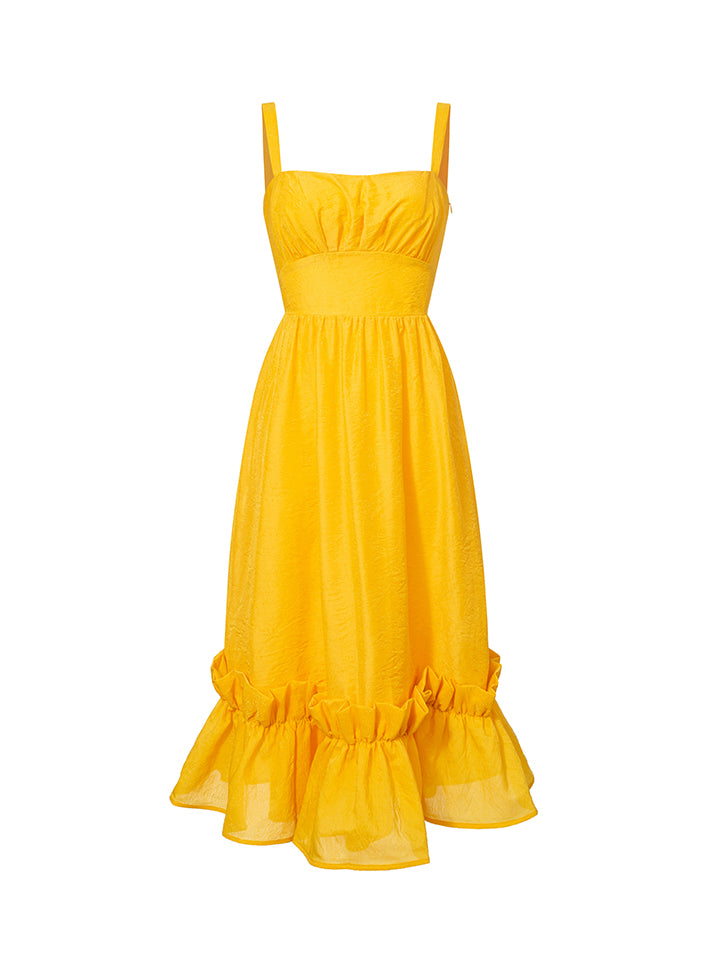 Jacquard Sleeveless Dress - Femi9 EG