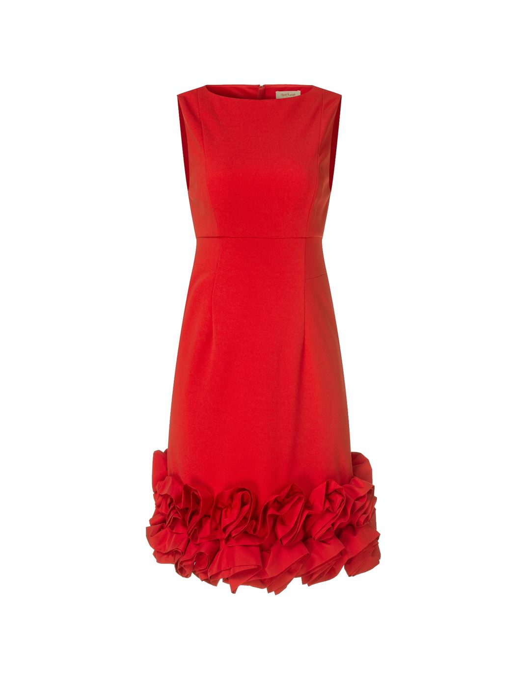 Ruffled Hem Mini Dress - Femi9 EG