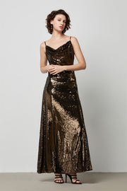 All Over Sequin Glam Dress - Femi9 EG