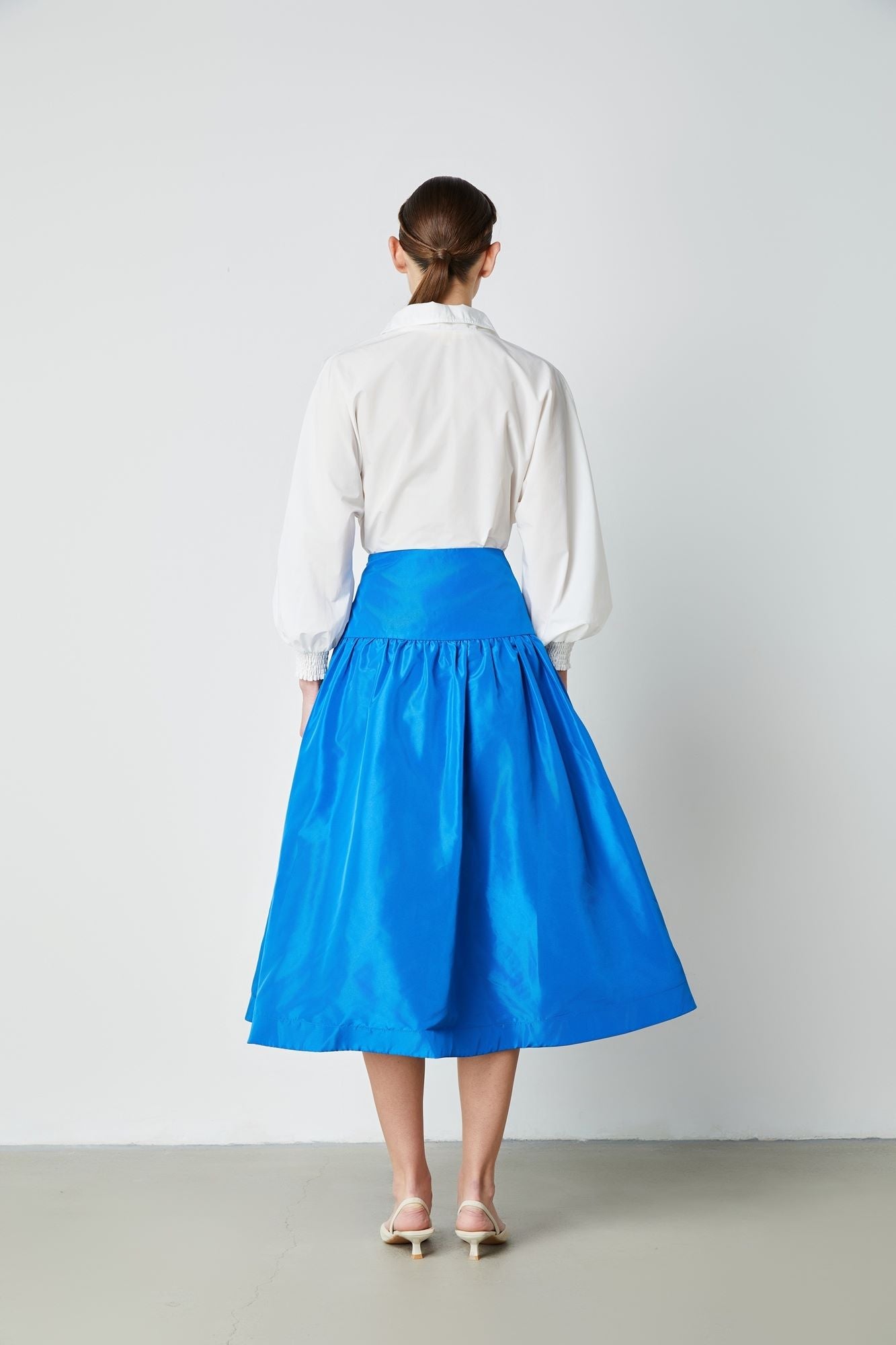 A Line Midi Skirt - Femi9 EG