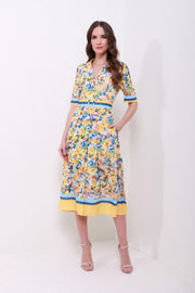 Printed Shirt Dress - Femi9 EG