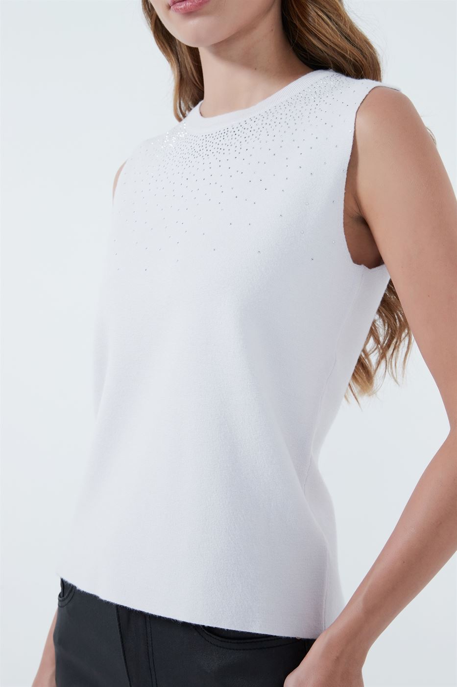 Embellished Tank Top - Femi9 EG