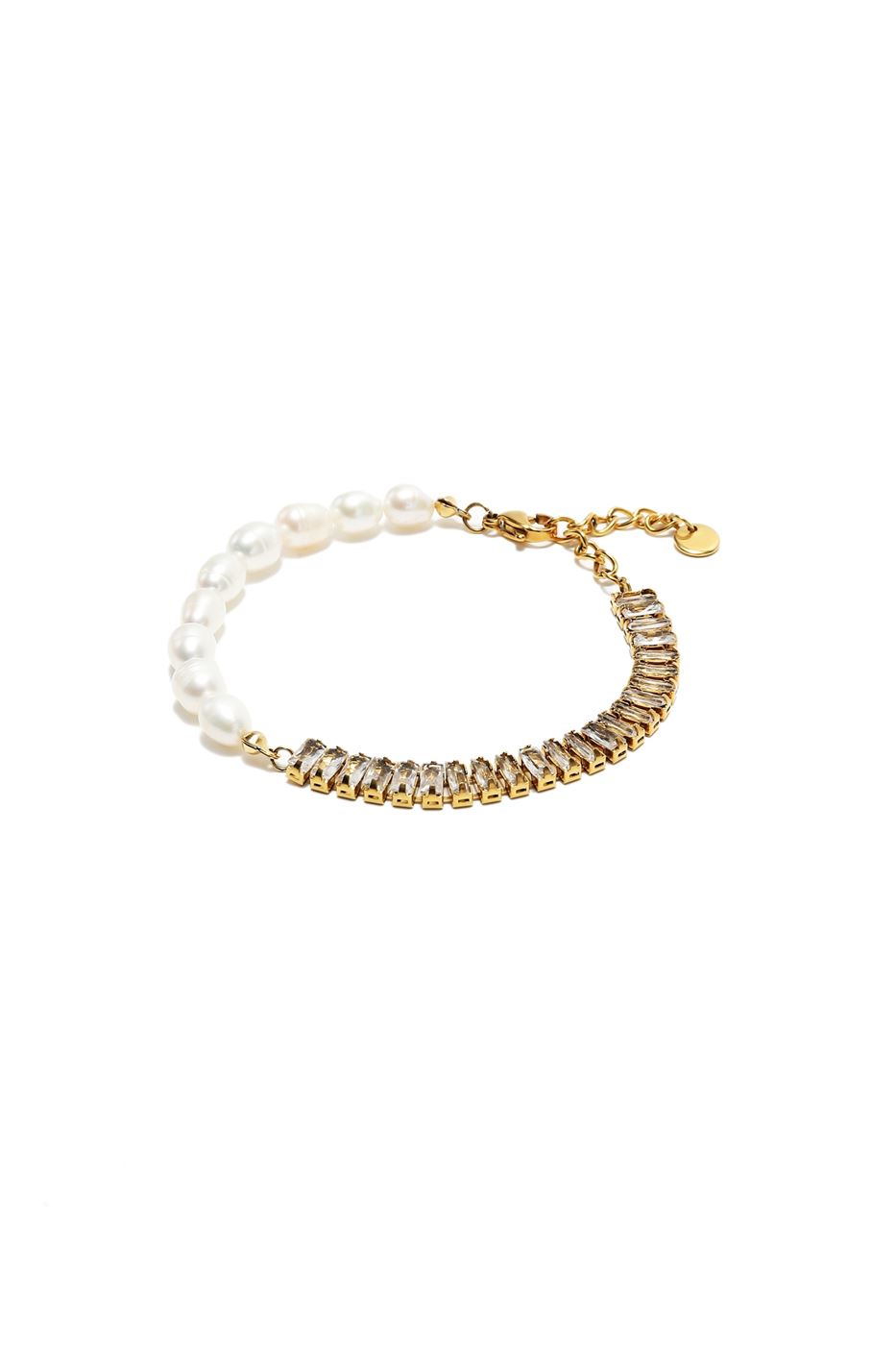 Bracelet With Gold-White Tone - Femi9 EG