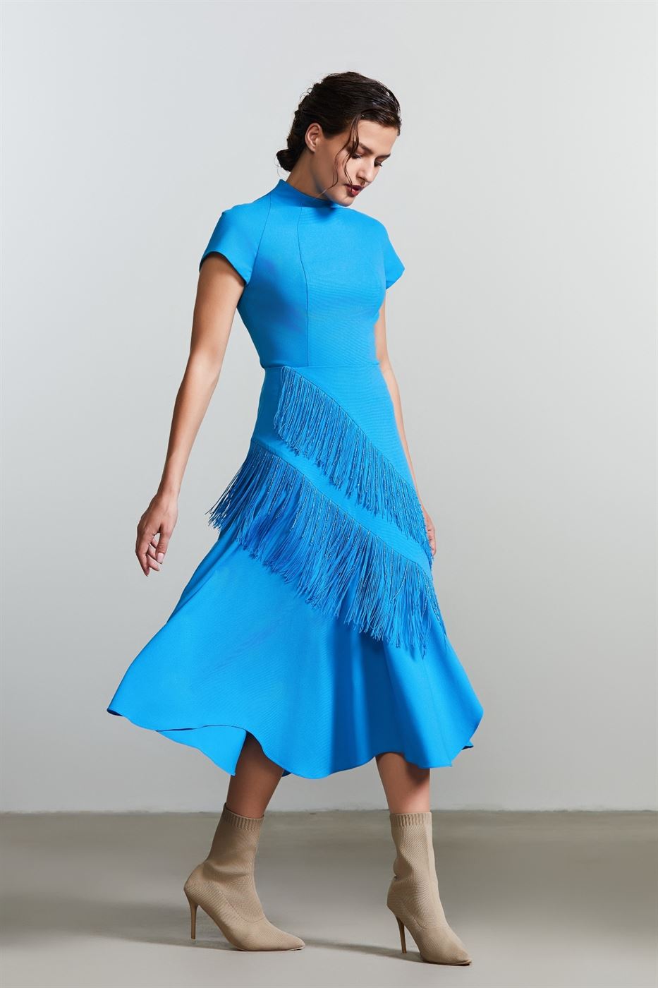High-Low Fringe Skirt - Femi9 EG