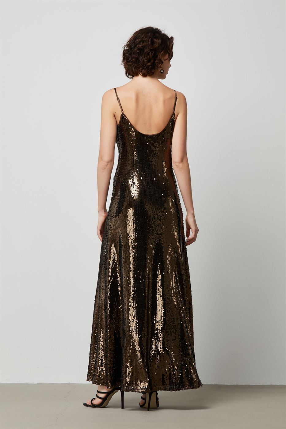 All Over Sequin Glam Dress - Femi9 EG