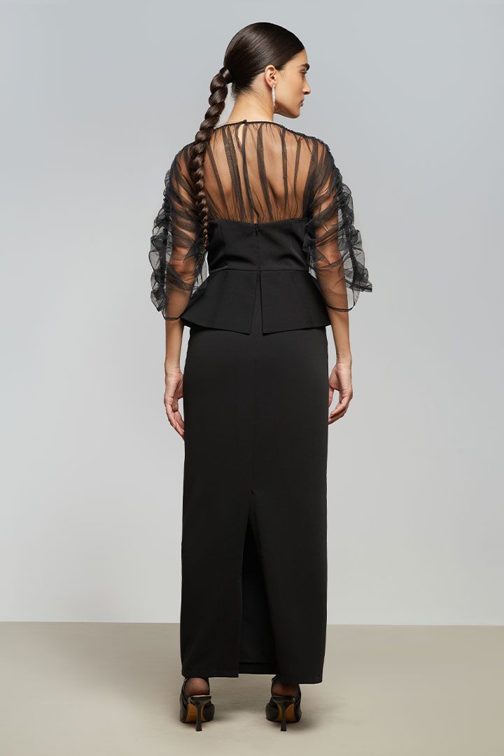 Sleeve Maxi Dress - Femi9 EG