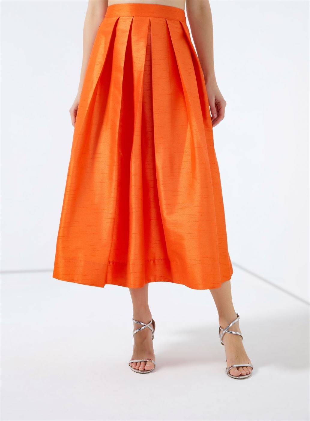 Full Shape Midi Length Skirt - Femi9 EG