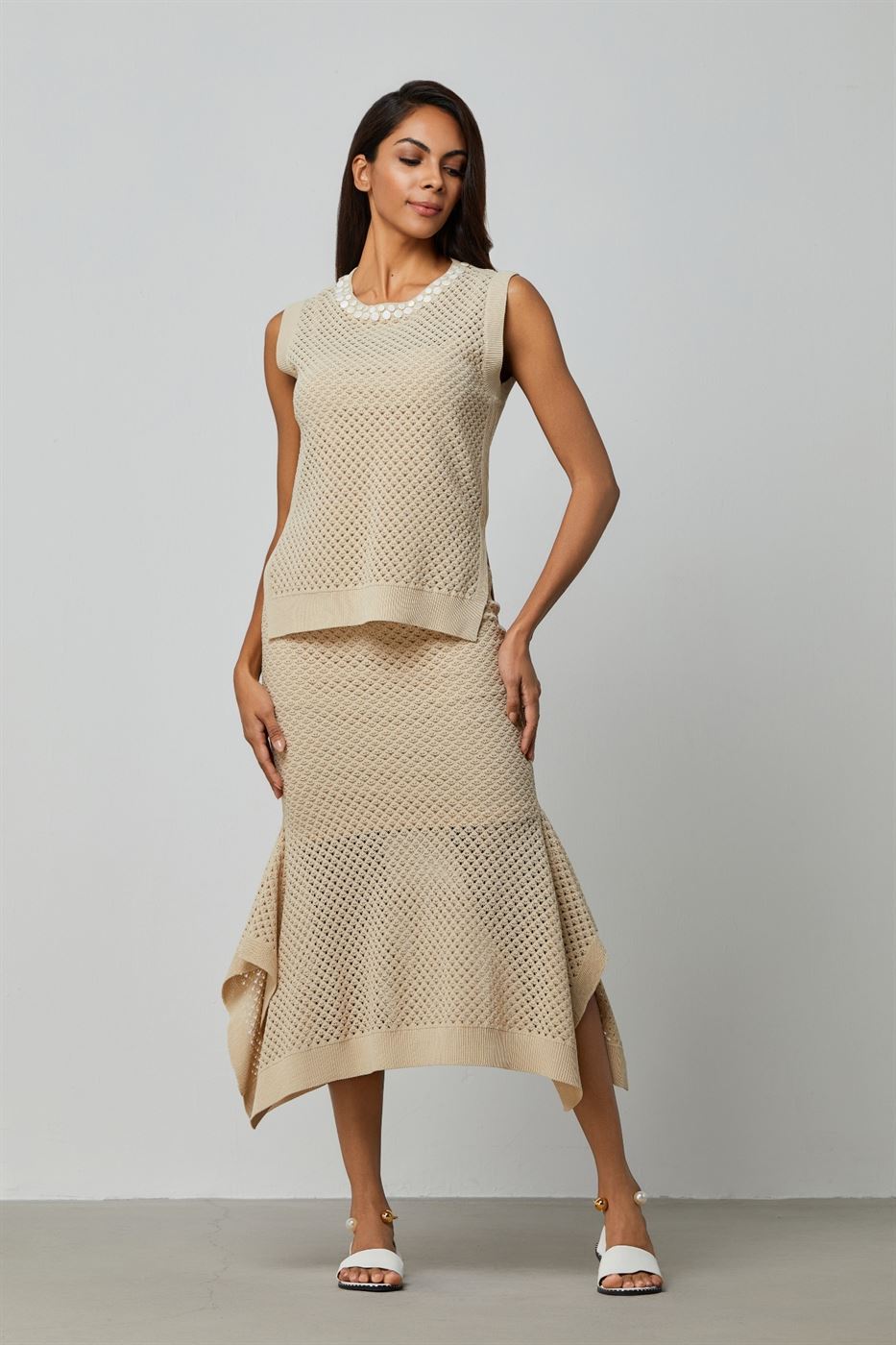Mermaid Fit Knitted Skirt - Femi9 EG