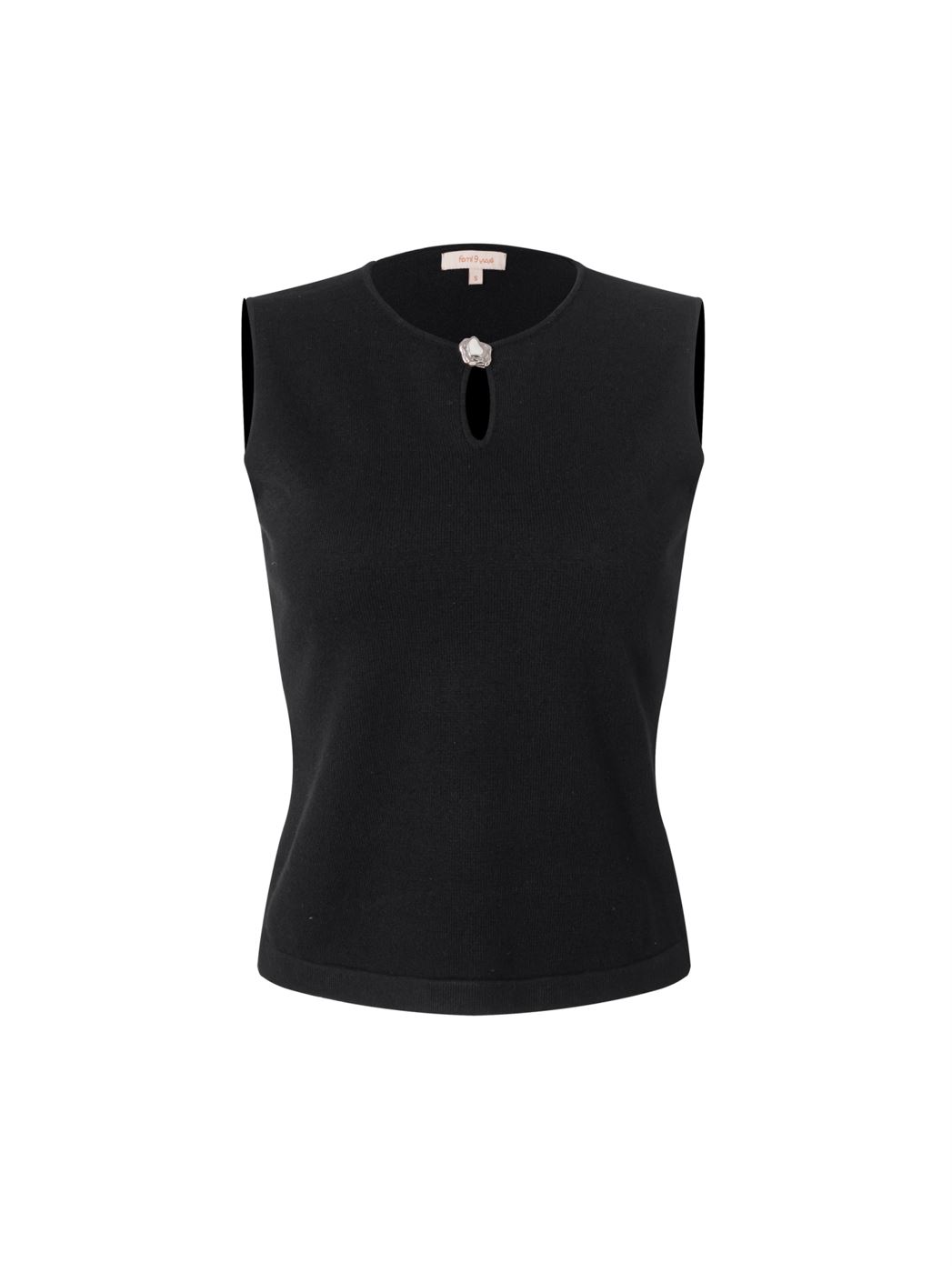 Sleeveless Knitted Top - Femi9 EG