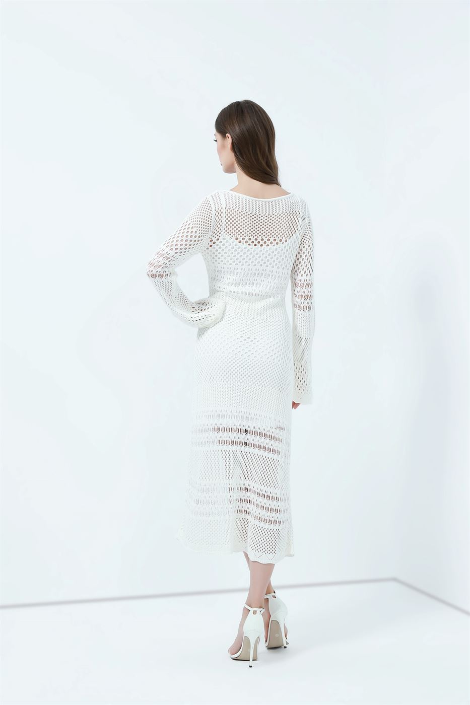 Crochet Knit Dress - Femi9 EG