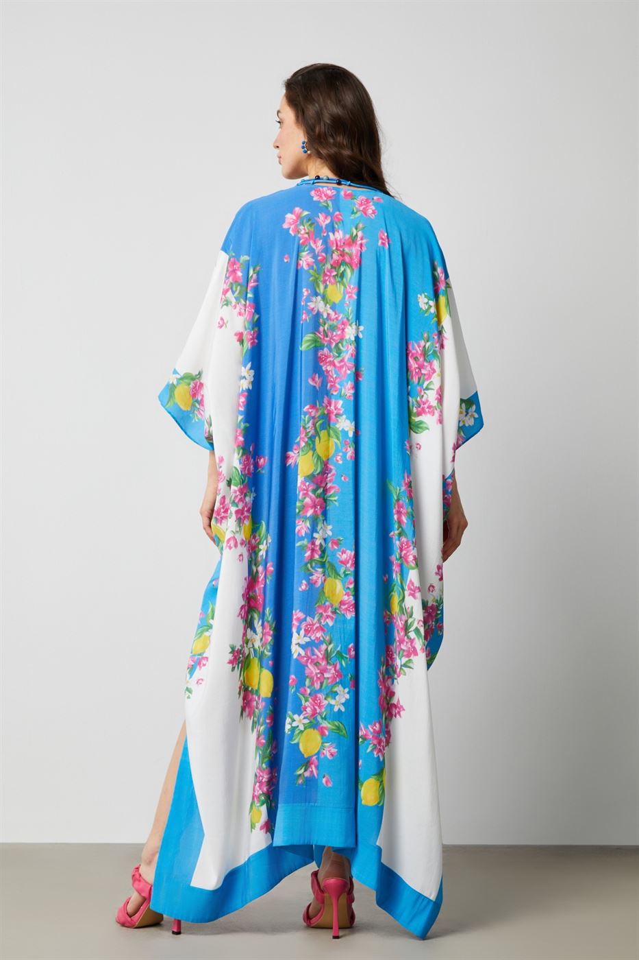Floral Prints Kaftan - Femi9 EG