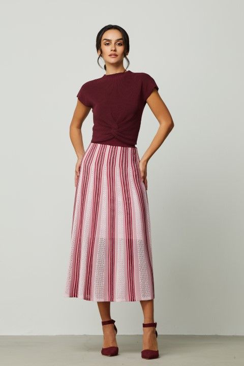 Colorful Crochet Skirt - Femi9 EG