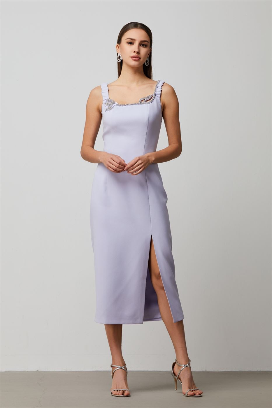 Lilac Fitter Dress - Femi9 EG