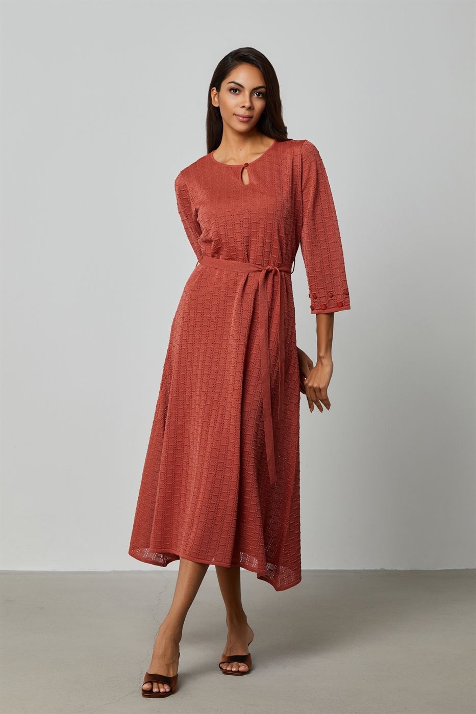 Loose Knitted Dress - Femi9 EG