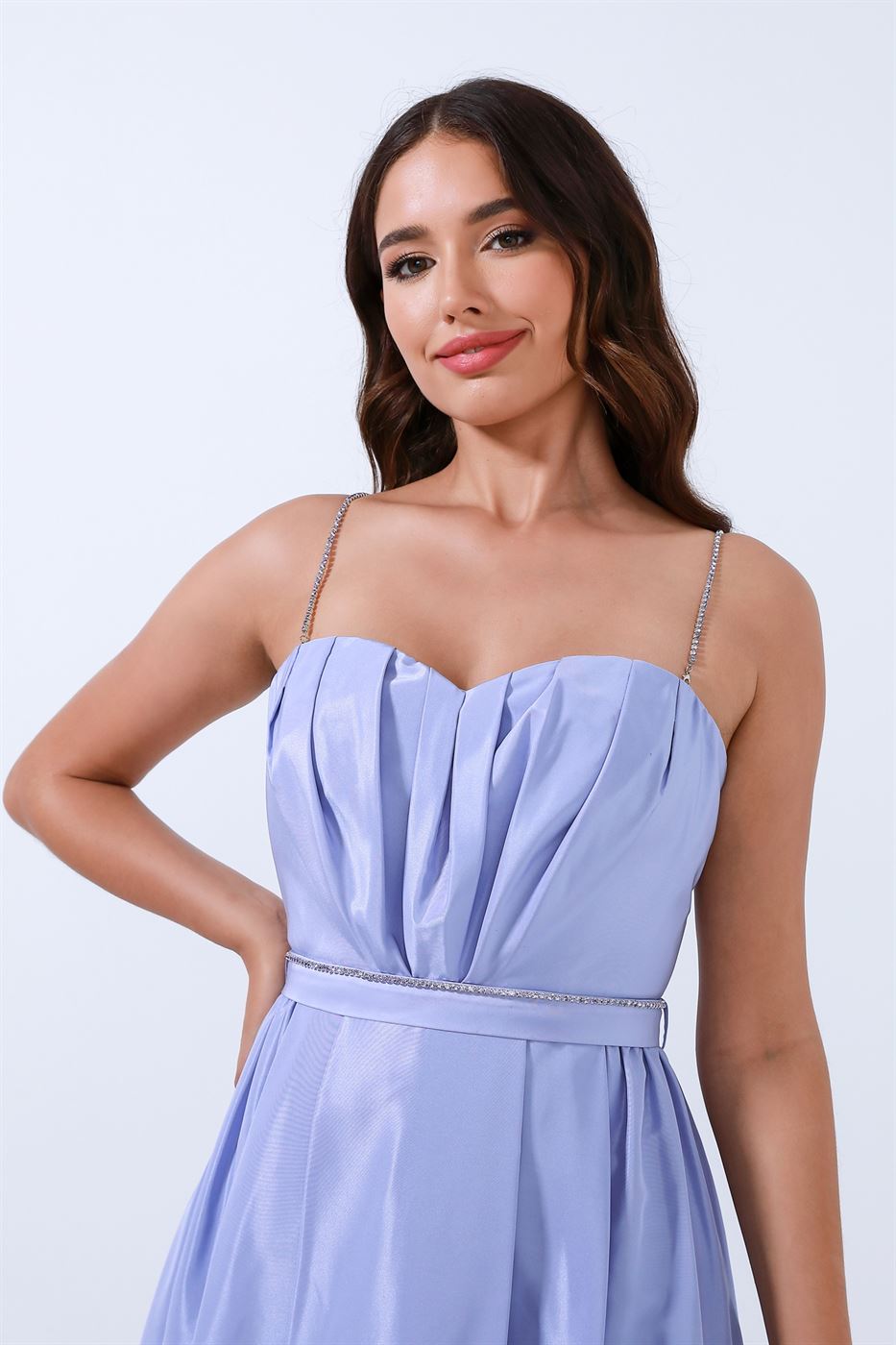 Sweetheart Neckline Dress - Femi9 EG
